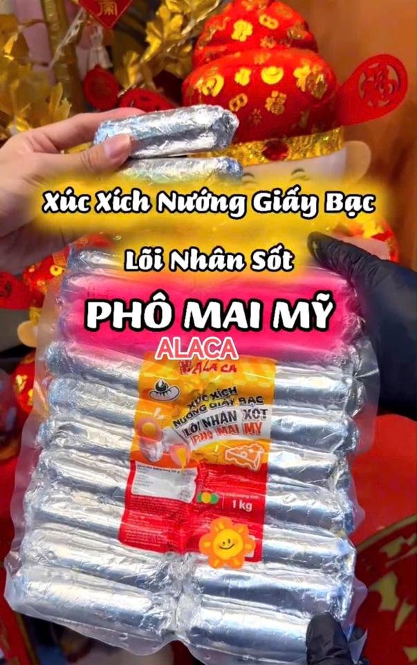 Xúc Xích Nướng Giấy Bạc-duoc-ban-tai-TL Foods