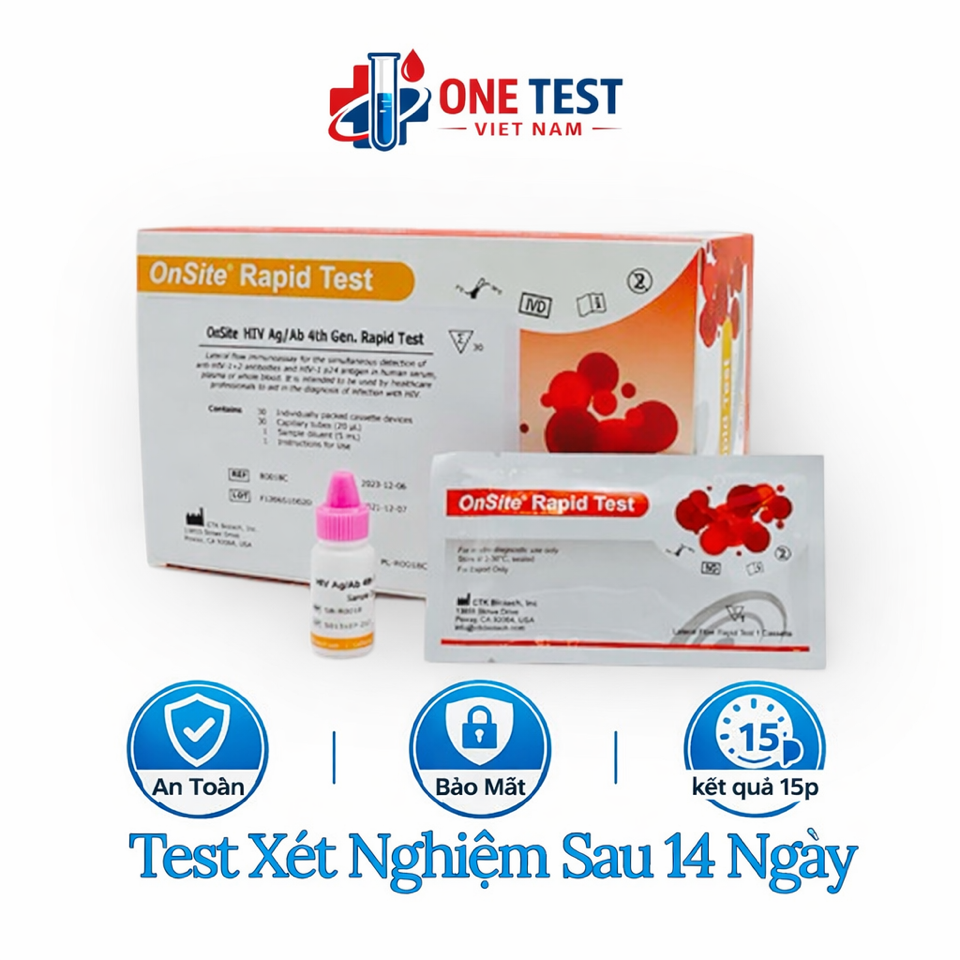 Que Test Hiv Combo AbAg ( Che tên )-duoc-ban-tai-Y TẾ & SỨC KHOẺ