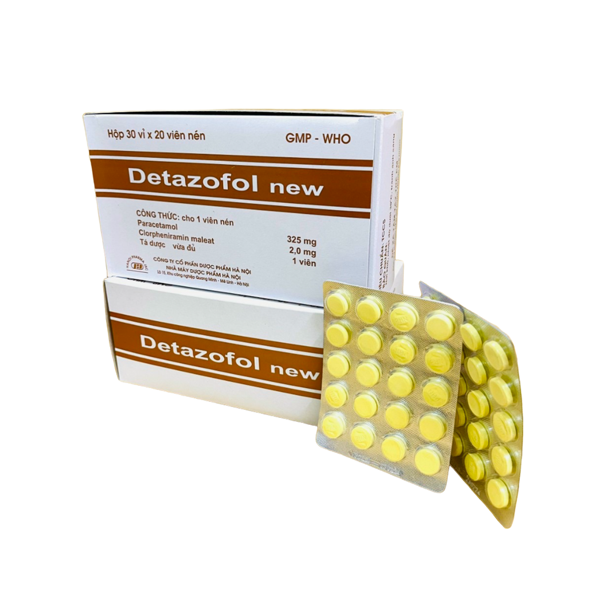 Detazofol New Vỉ/20v (Hà Nội)H/30vĩ-duoc-ban-tai-CÔNG TY TNHH DƯỢC PHẨM THÁI PHÚC AN