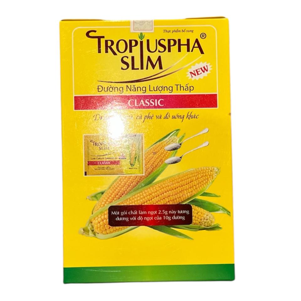 Đường ăn kiêng Tropiuspha slim H/50 gói-duoc-ban-tai-CÔNG TY TNHH DƯỢC PHẨM THÁI PHÚC AN