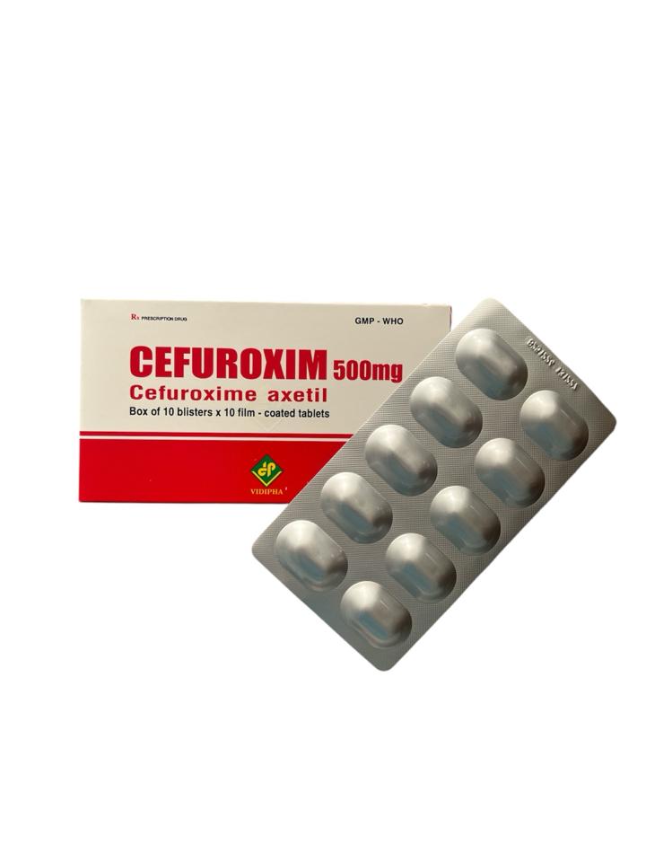 Cefuroxim 500mg H/100v VDP-duoc-ban-tai-CÔNG TY TNHH DƯỢC PHẨM THÁI PHÚC AN