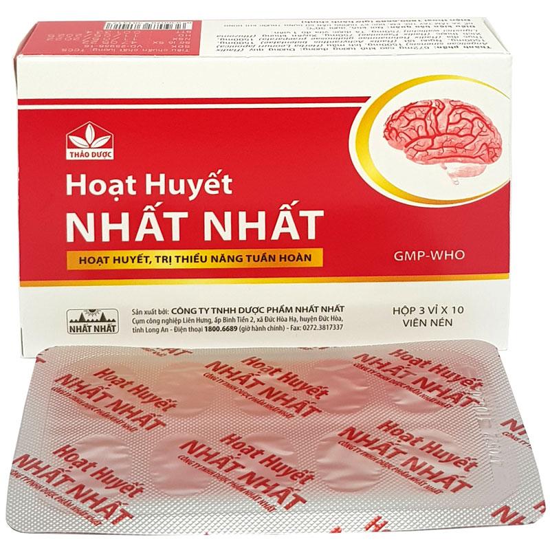 Hoạt huyết nhất nhất H/30v-duoc-ban-tai-CÔNG TY TNHH DƯỢC PHẨM THÁI PHÚC AN