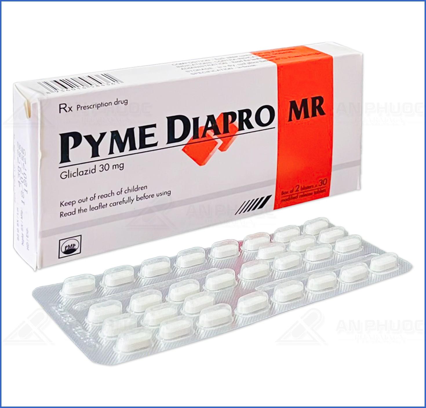 Pyme diapro (Glilazid 30mg) H/60v Phú Yên-duoc-ban-tai-CÔNG TY TNHH DƯỢC PHẨM THÁI PHÚC AN