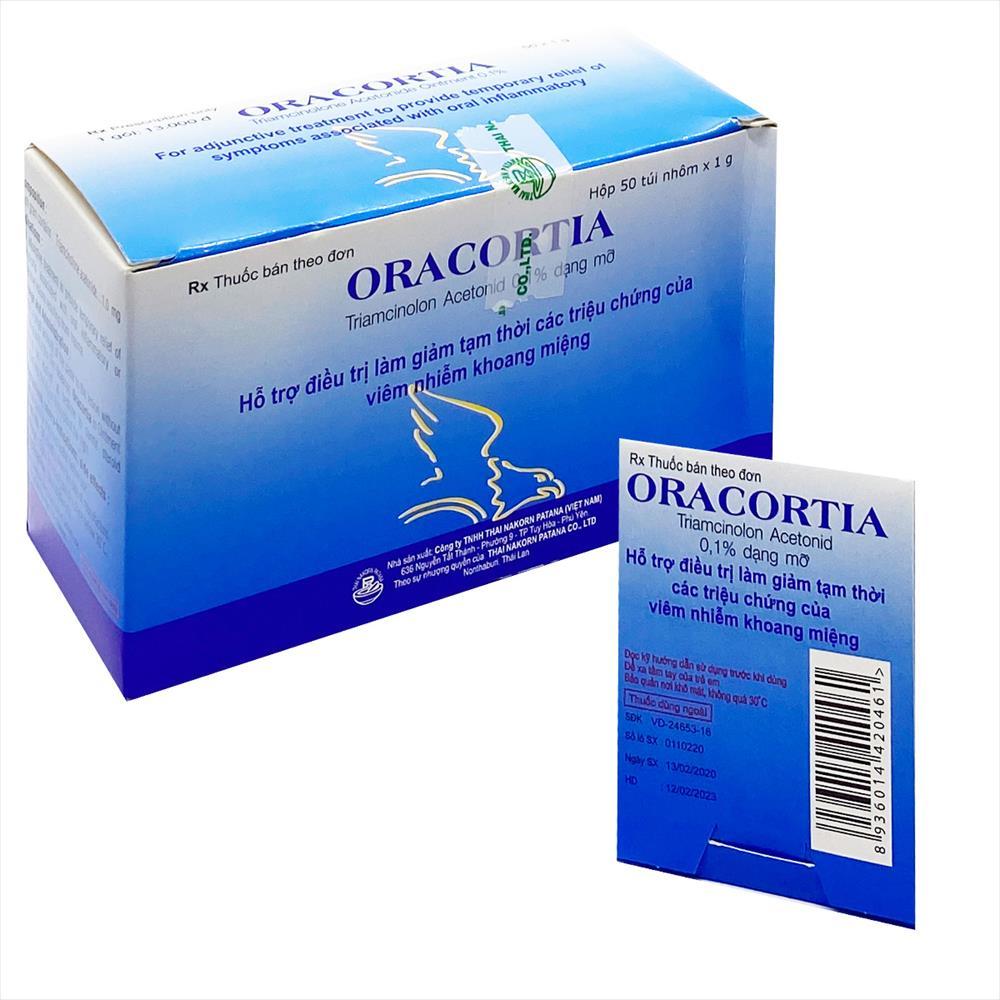 ORACORTIA (Chấm đẹn) Thái Lan-duoc-ban-tai-CÔNG TY TNHH DƯỢC PHẨM THÁI PHÚC AN