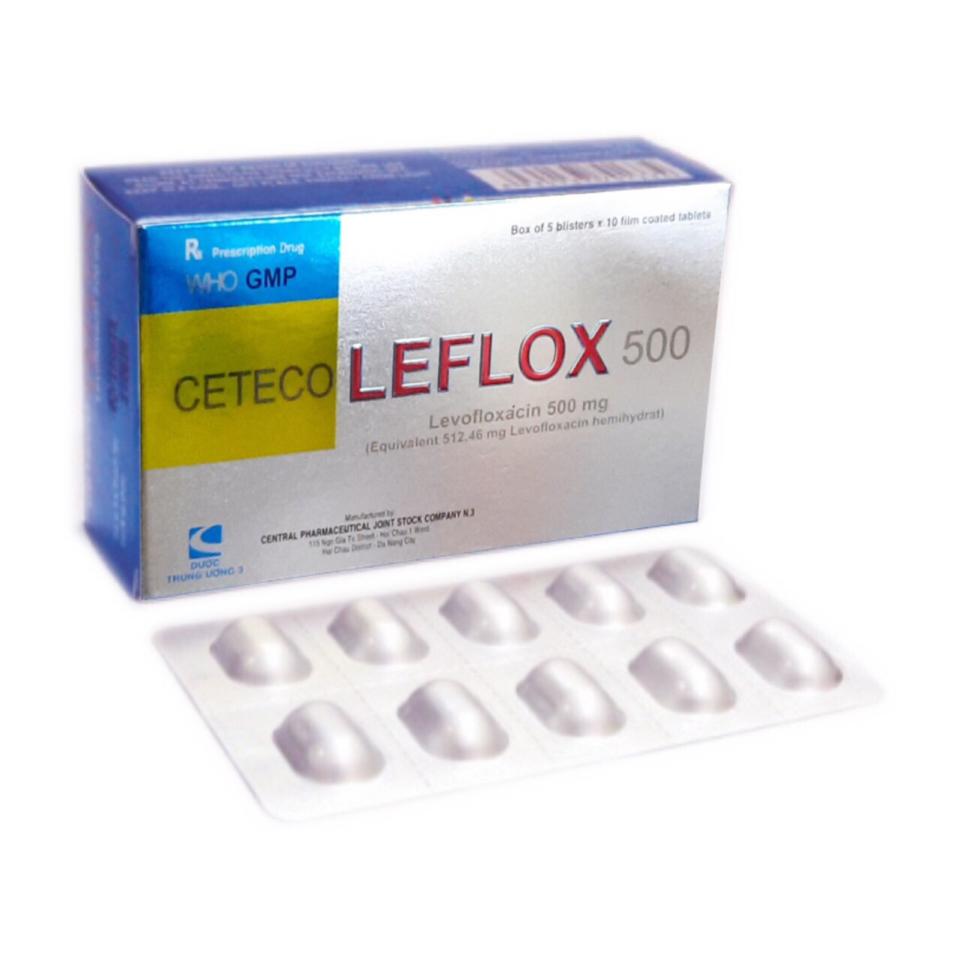 Leflox( levo 500mg) H/50v nén tw3-duoc-ban-tai-CÔNG TY TNHH DƯỢC PHẨM THÁI PHÚC AN