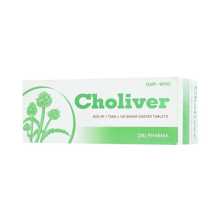 Choliver T/100v DHG-duoc-ban-tai-CÔNG TY TNHH DƯỢC PHẨM THÁI PHÚC AN
