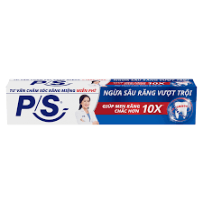 Kem đánh răng P/S NSR (Trắng 180gr)-duoc-ban-tai-Tạp Hoá Nguyên Ngọc