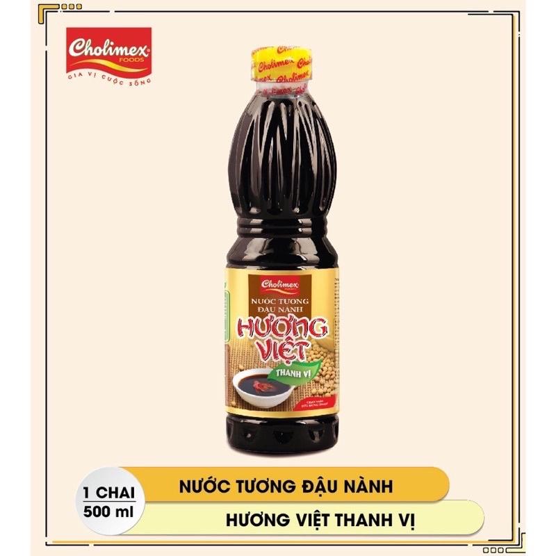 Nước tương Hương việt PET (500ml)-duoc-ban-tai-Tạp Hoá Nguyên Ngọc