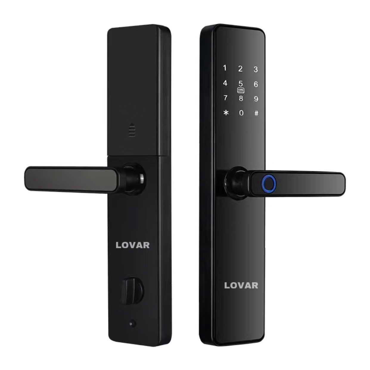 Khoá thông minh Lovar LV03- Màu Đen-duoc-ban-tai-SHOWROOM KHOÁ CỬA LỘC PHÁT