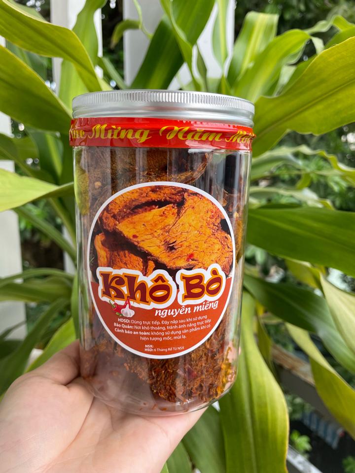 Khô bò miếng dẻo (hủ 300gr)-duoc-ban-tai-MeMonMi Food