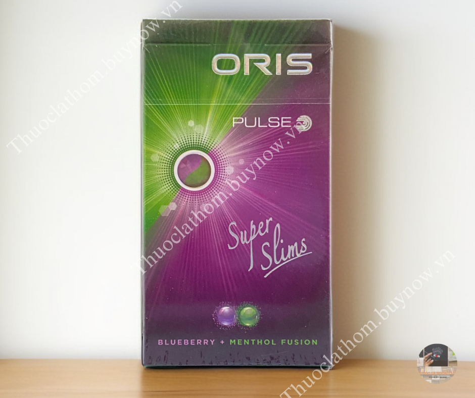 Thuốc Lá Oris Pulse Super Slims (Oris Việt Quất)-duoc-ban-tai-Thuốc Lá Thơm -  Xì Gà Saigon
