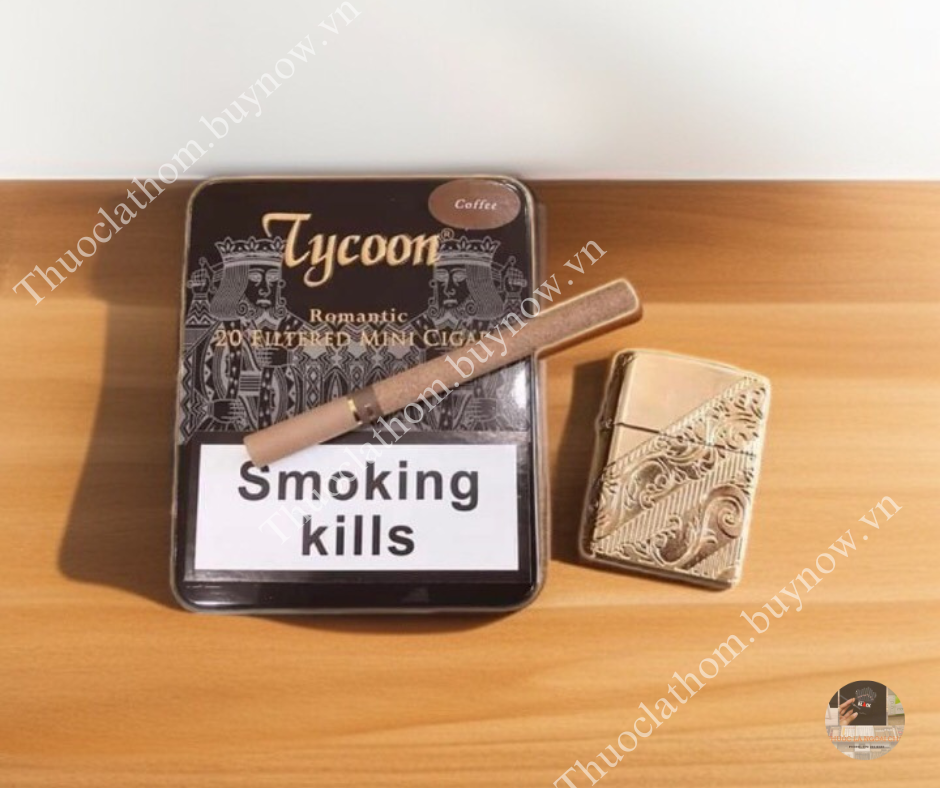 Xì gà Tycoon Coffee-duoc-ban-tai-Thuốc Lá Thơm -  Xì Gà Saigon