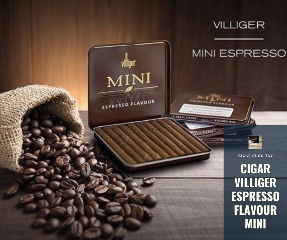 Xì Gà Mini Villiger Espresso Flavour-duoc-ban-tai-Thuốc Lá Thơm -  Xì Gà Saigon