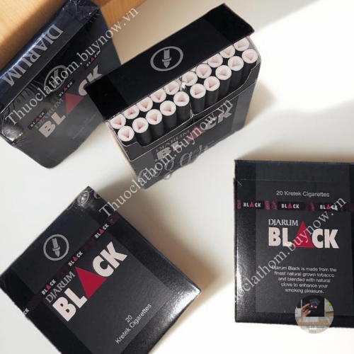 Thuốc Lá Djarum Black 20s (Djarum Đen)-duoc-ban-tai-Thuốc Lá Thơm -  Xì Gà Saigon