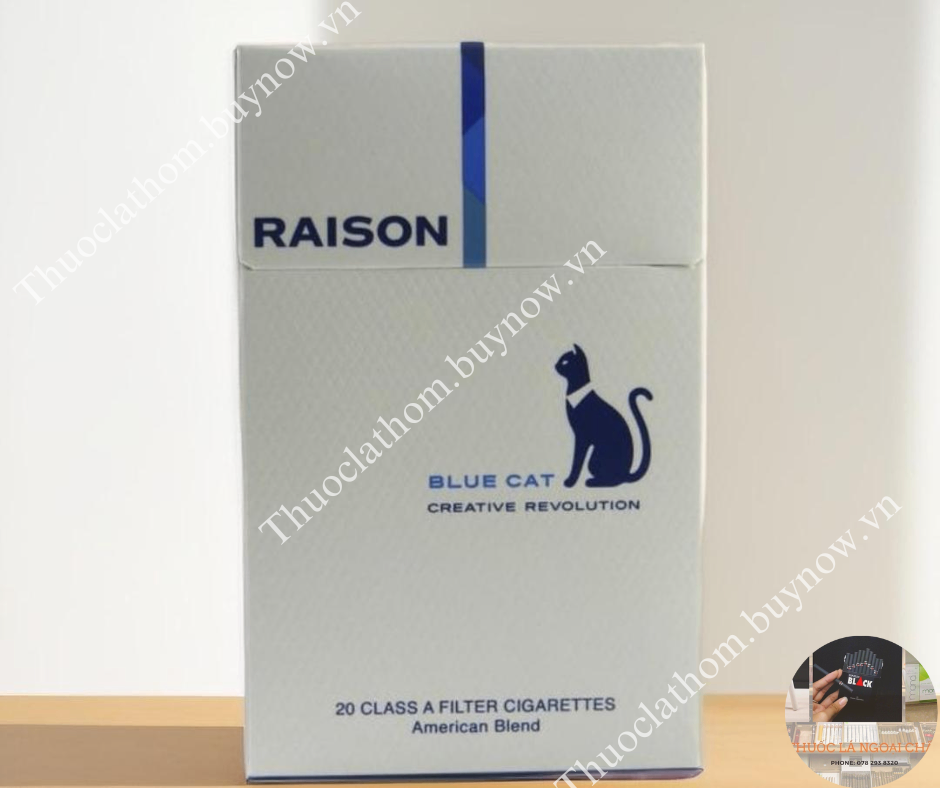 Thuốc Lá Raison Blue Cat (Mèo Hàn)-duoc-ban-tai-Thuốc Lá Thơm -  Xì Gà Saigon