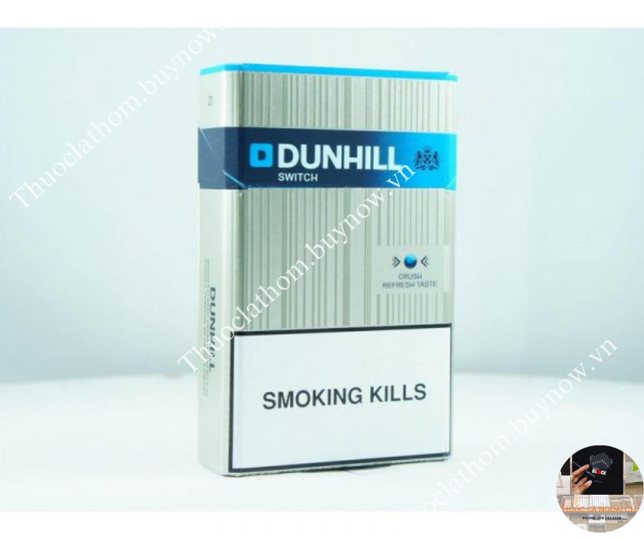 Thuốc Lá Dunhill Swich (Dunhill Xám)-duoc-ban-tai-Thuốc Lá Thơm -  Xì Gà Saigon