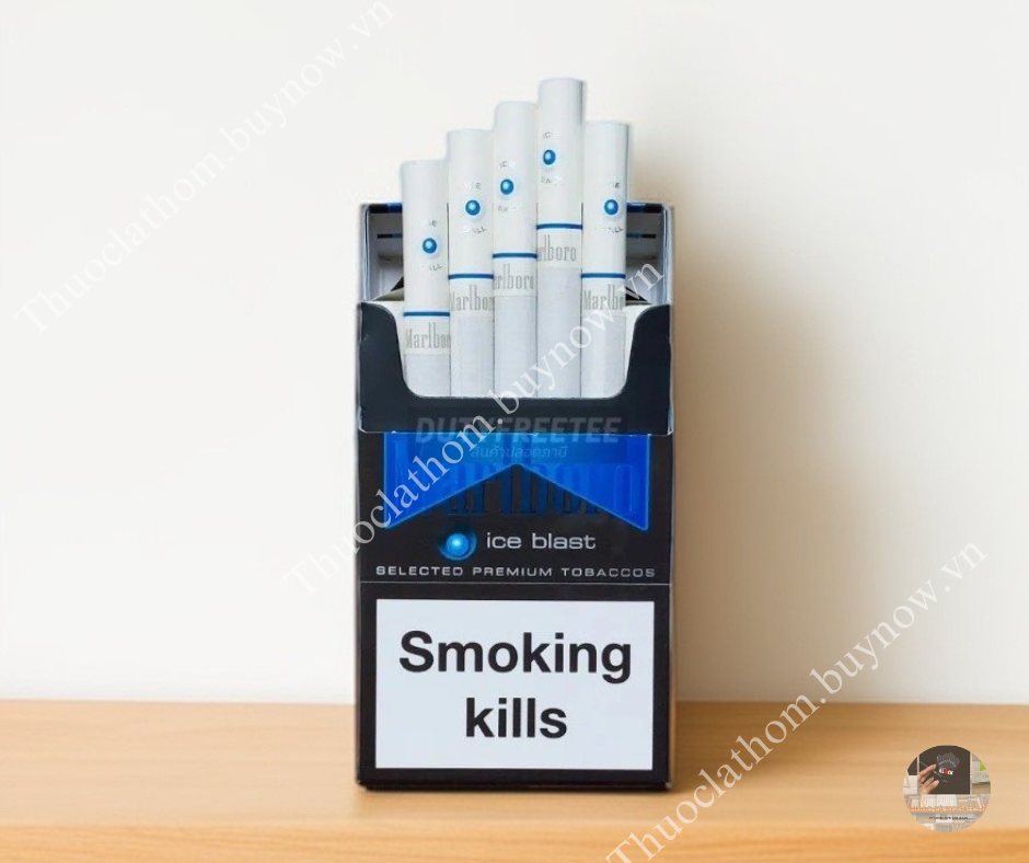 Thuốc Lá Marlboro Ice Blast (Hương Vị Bạc Hà Cực The Mát)-duoc-ban-tai-Thuốc Lá Thơm -  Xì Gà Saigon