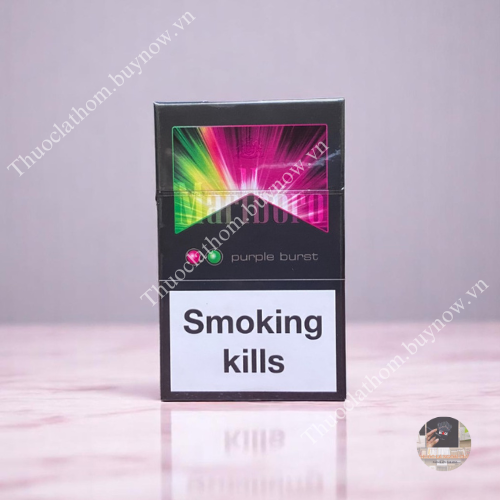Thuốc Lá Marlboro 2 bấm – Marlboro Purple Burst (Marlboro Dâu)-duoc-ban-tai-Thuốc Lá Thơm -  Xì Gà Saigon