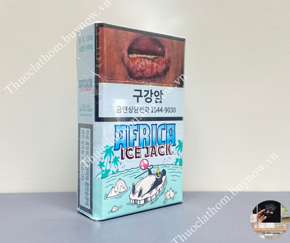Thuốc lá Africa Ice Jack (Cánh Cụt)-duoc-ban-tai-Thuốc Lá Thơm -  Xì Gà Saigon