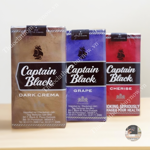 Thuốc Lá Captain Black Cherry - Captain Cherry-duoc-ban-tai-Thuốc Lá Thơm -  Xì Gà Saigon