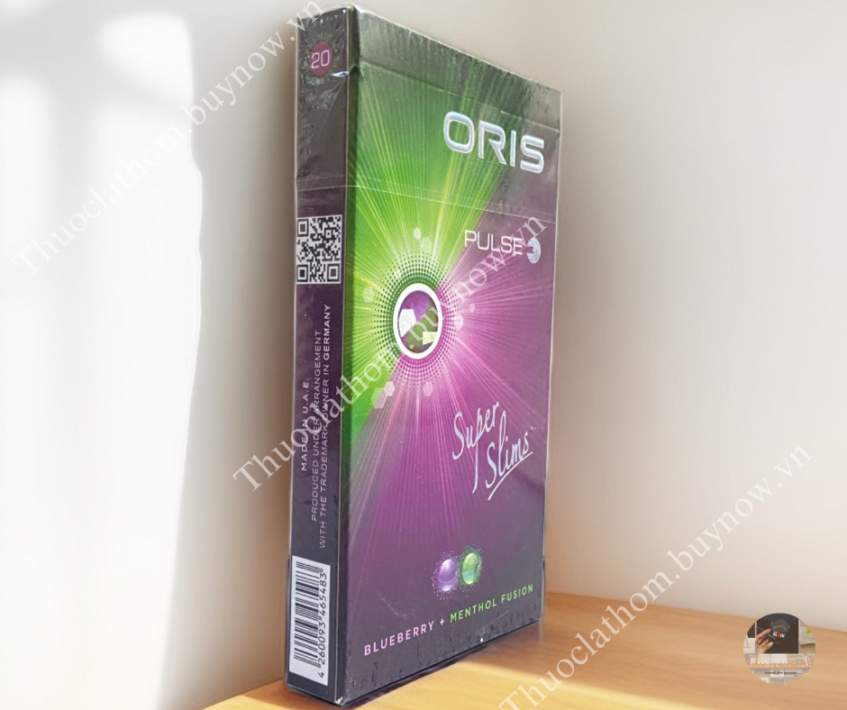 Thuốc Lá Oris Pulse Super Slims (Oris Việt Quất)-duoc-ban-tai-Thuốc Lá Thơm -  Xì Gà Saigon