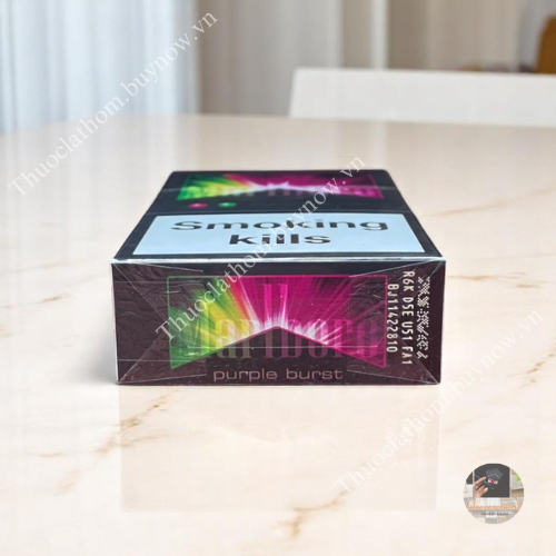 Thuốc Lá Marlboro 2 bấm – Marlboro Purple Burst (Marlboro Dâu)-duoc-ban-tai-Thuốc Lá Thơm -  Xì Gà Saigon
