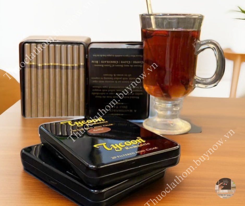 Xì gà Tycoon Coffee-duoc-ban-tai-Thuốc Lá Thơm -  Xì Gà Saigon