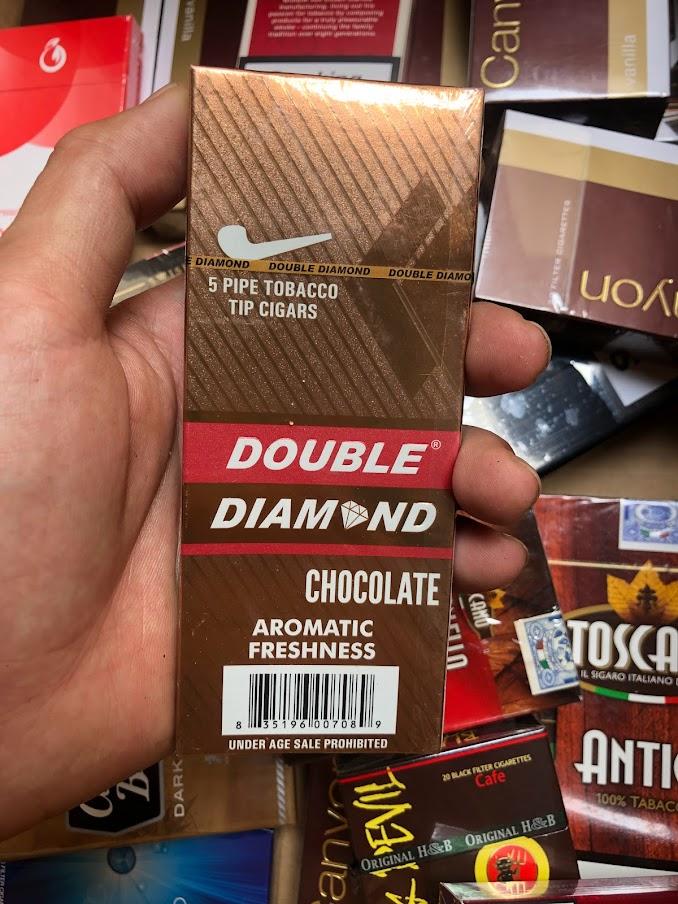 Xì gà Double Diamond Chocolate-duoc-ban-tai-Thuốc Lá Thơm -  Xì Gà Saigon