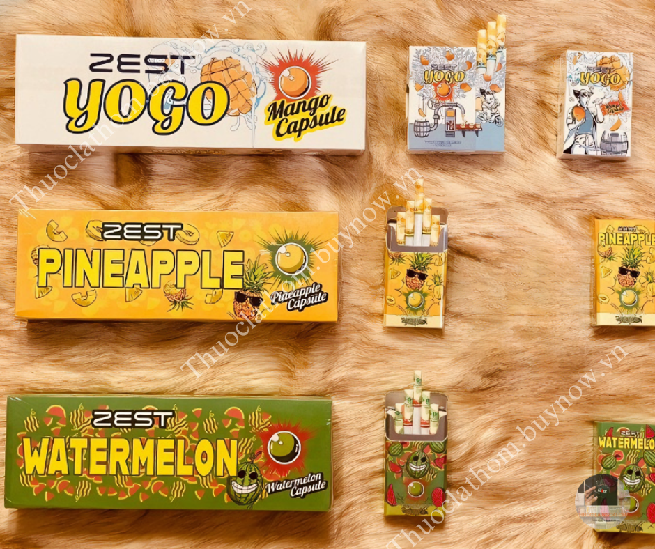 Thuốc Lá Zest Watermelon - Zest Dưa Hấu-duoc-ban-tai-Thuốc Lá Thơm -  Xì Gà Saigon