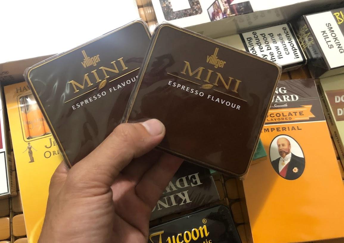 Xì Gà Mini Villiger Espresso Flavour-duoc-ban-tai-Thuốc Lá Thơm -  Xì Gà Saigon