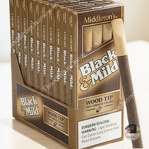 Xì Gà Black Mild (Xì Gà Sữa)-duoc-ban-tai-Thuốc Lá Thơm -  Xì Gà Saigon