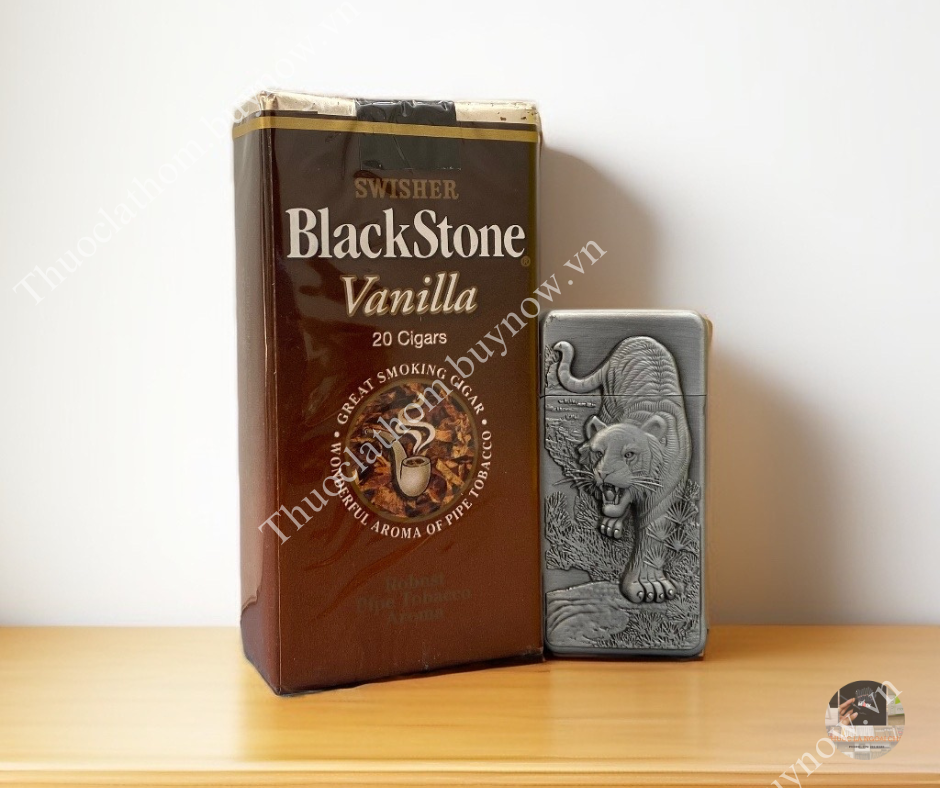 Xì Gà Black Stone Vanilla 20 điếu-duoc-ban-tai-Thuốc Lá Thơm -  Xì Gà Saigon