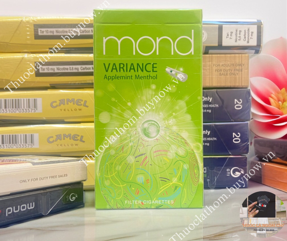 Thuốc Lá Trái Cây Mond Applemint Menthol-duoc-ban-tai-Thuốc Lá Thơm -  Xì Gà Saigon