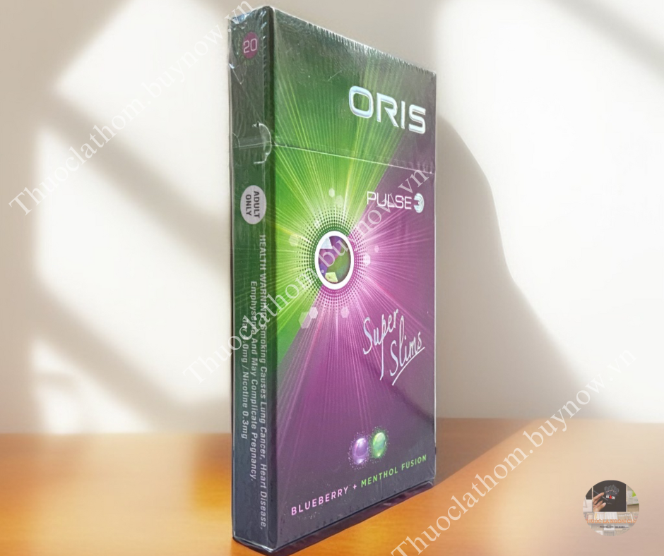 Thuốc Lá Oris Pulse Super Slims (Oris Việt Quất)-duoc-ban-tai-Thuốc Lá Thơm -  Xì Gà Saigon