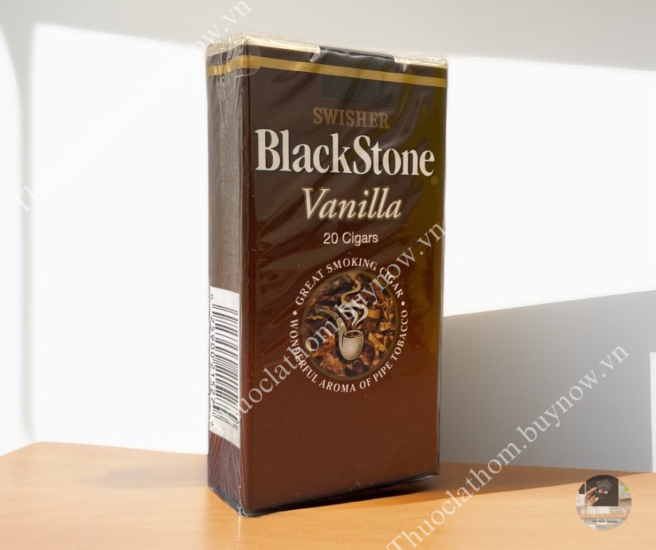 Xì Gà Black Stone Vanilla 20 điếu-duoc-ban-tai-Thuốc Lá Thơm -  Xì Gà Saigon