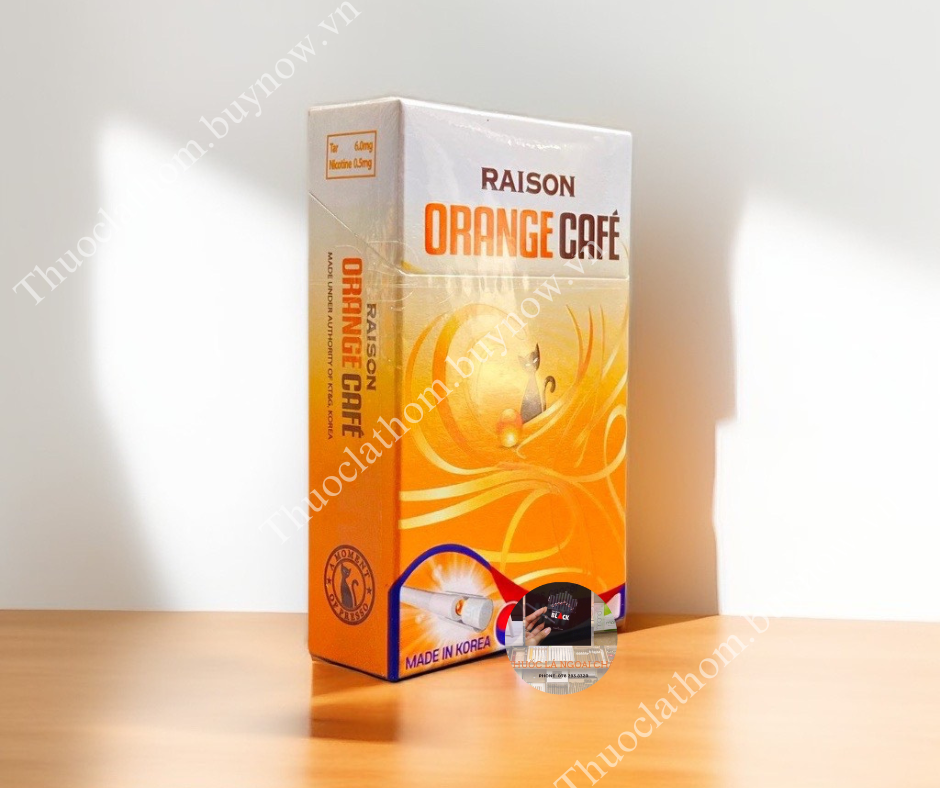 Thuốc Lá Raison Orange Cafe (Raison Cam)-duoc-ban-tai-Thuốc Lá Thơm -  Xì Gà Saigon