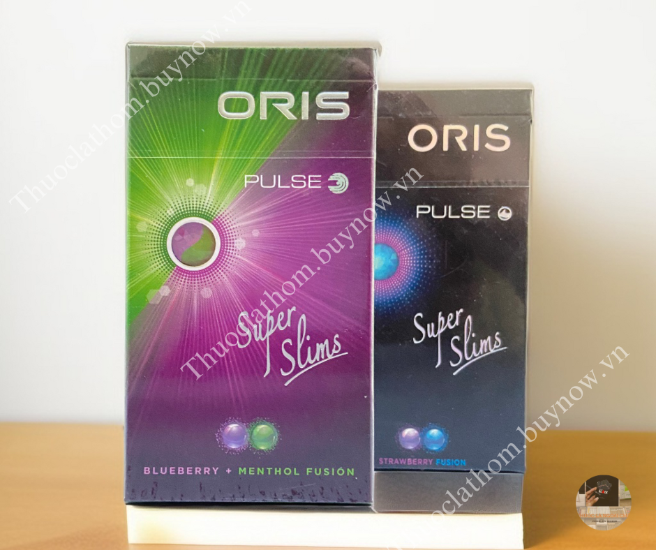 Thuốc Lá Oris Pulse Super Slims (Oris Việt Quất)-duoc-ban-tai-Thuốc Lá Thơm -  Xì Gà Saigon