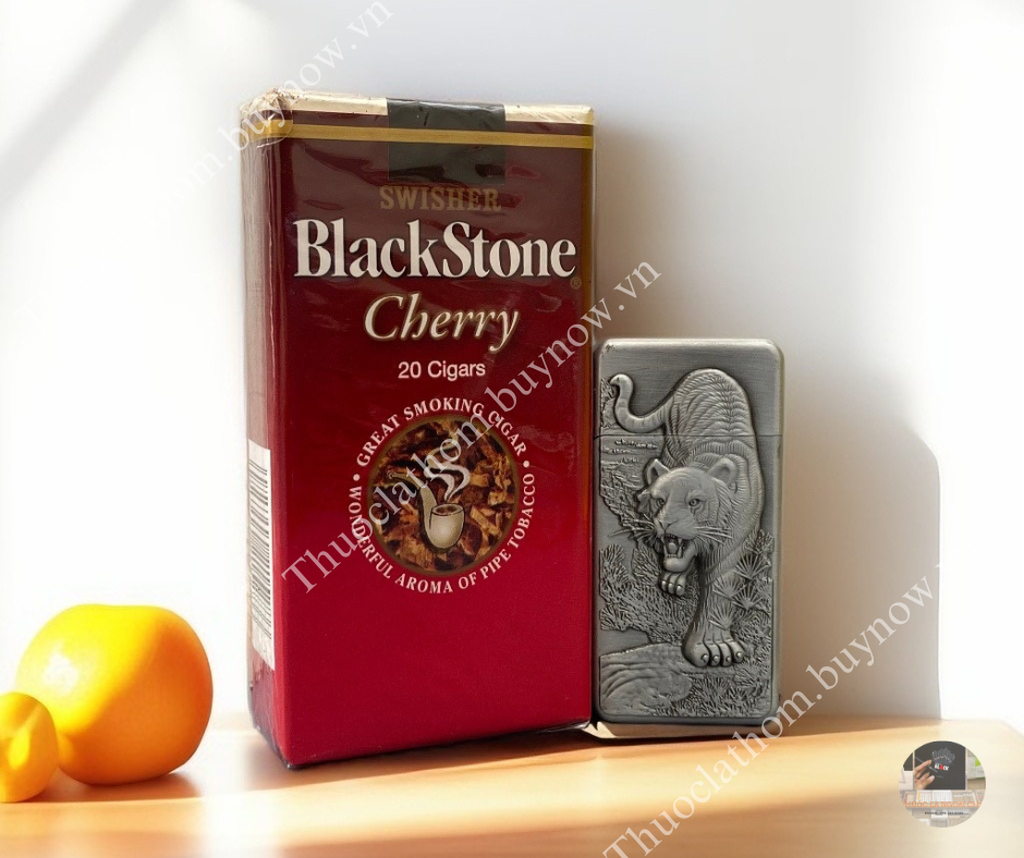 Xì gà Black Stone Cherry 20 điếu-duoc-ban-tai-Thuốc Lá Thơm -  Xì Gà Saigon