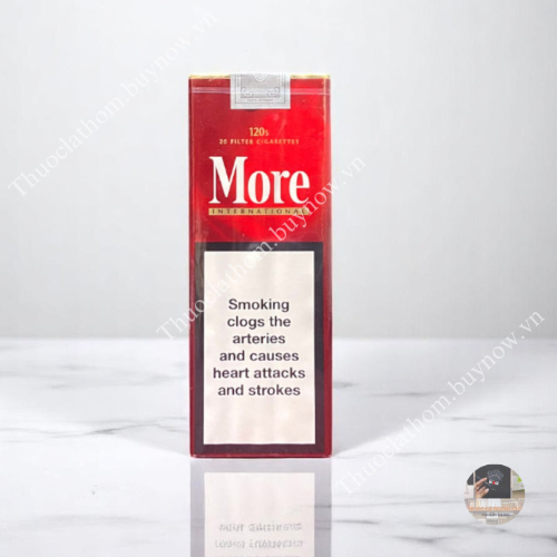 Thuốc Lá More Đỏ 120s-duoc-ban-tai-Thuốc Lá Thơm -  Xì Gà Saigon