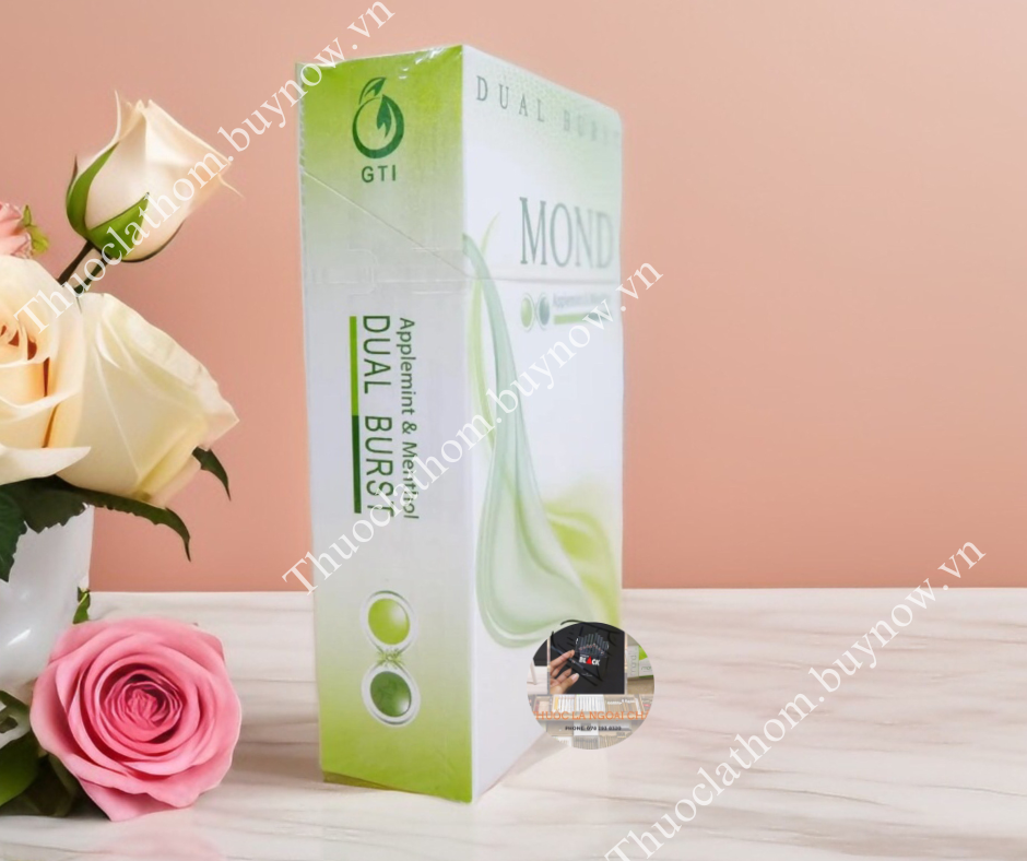 Thuốc Lá Mond Dual Apple Menthol (Mond Táo Bạc Hà)-duoc-ban-tai-Thuốc Lá Thơm -  Xì Gà Saigon