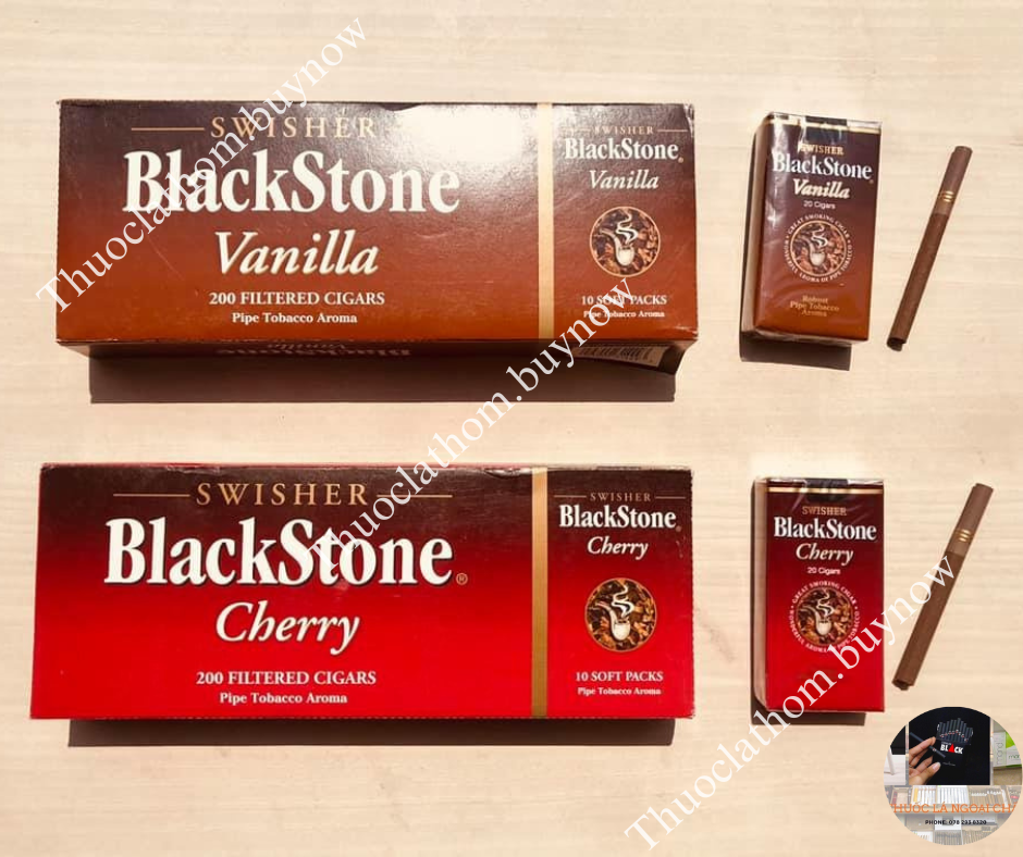 Xì Gà Black Stone Vanilla 20 điếu-duoc-ban-tai-Thuốc Lá Thơm -  Xì Gà Saigon