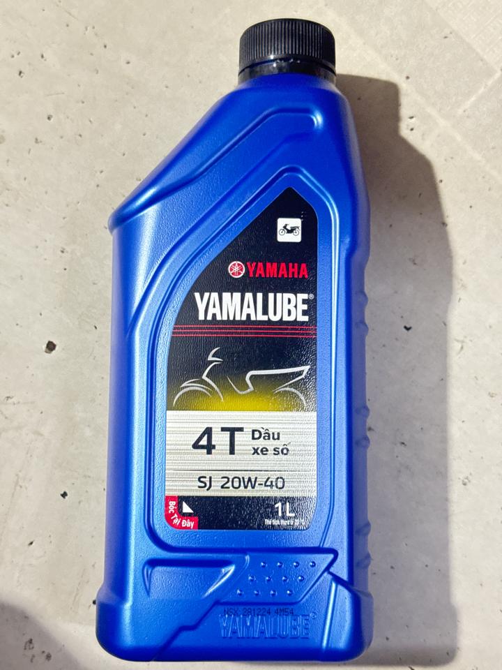 Nhớt yamaha số 1lit-duoc-ban-tai-Phụ tùng xe máy Hạo