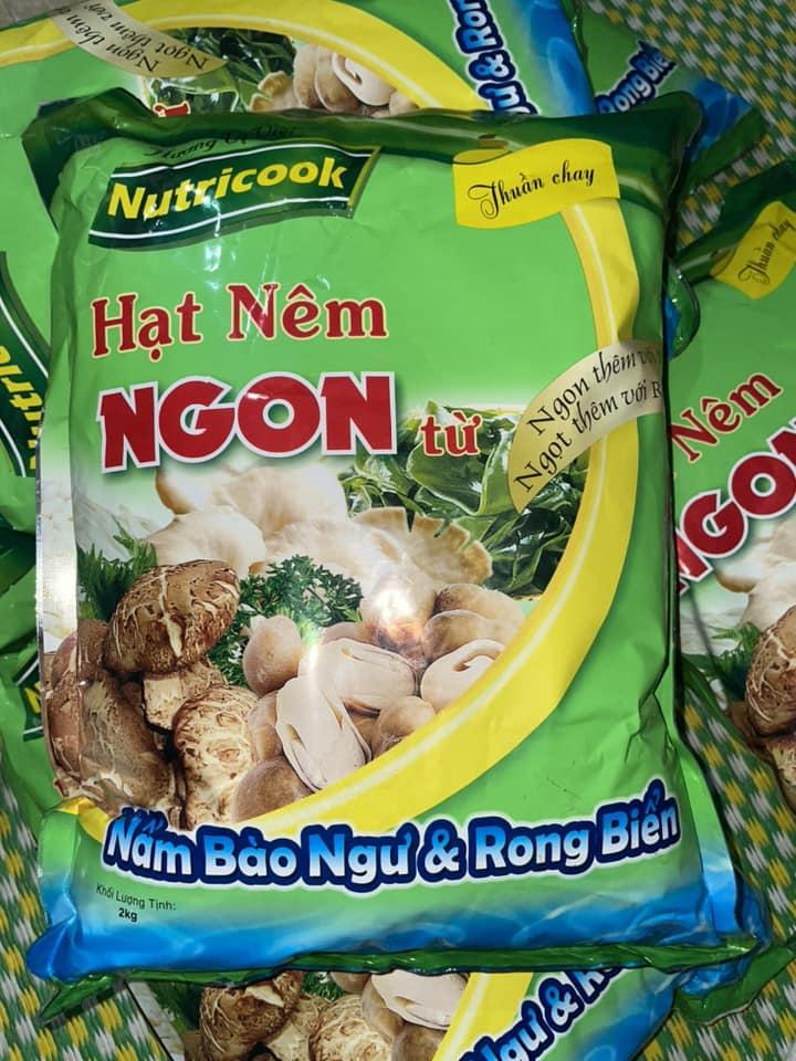 Hạt Nêm Nấm Bào Ngư và Rong biển (800g/túi)-duoc-ban-tai-K&N Family