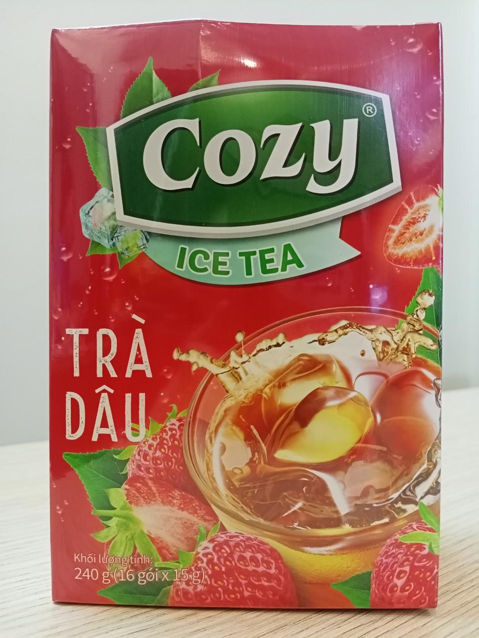 Trà Cozy hòa tan - Vị Dâu - 240g-duoc-ban-tai-K&N Family