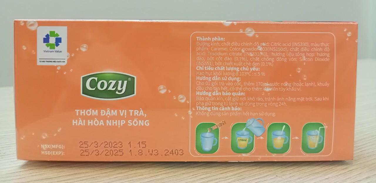 Trà Cozy hòa tan - Vị Đào - 240g-duoc-ban-tai-K&N Family