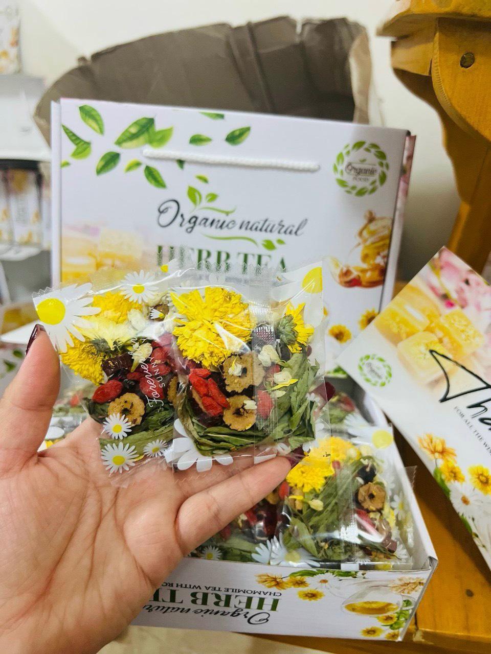 Trà dưỡng nhan 7 vị organic 100% HERB TEA-duoc-ban-tai-K&N Family