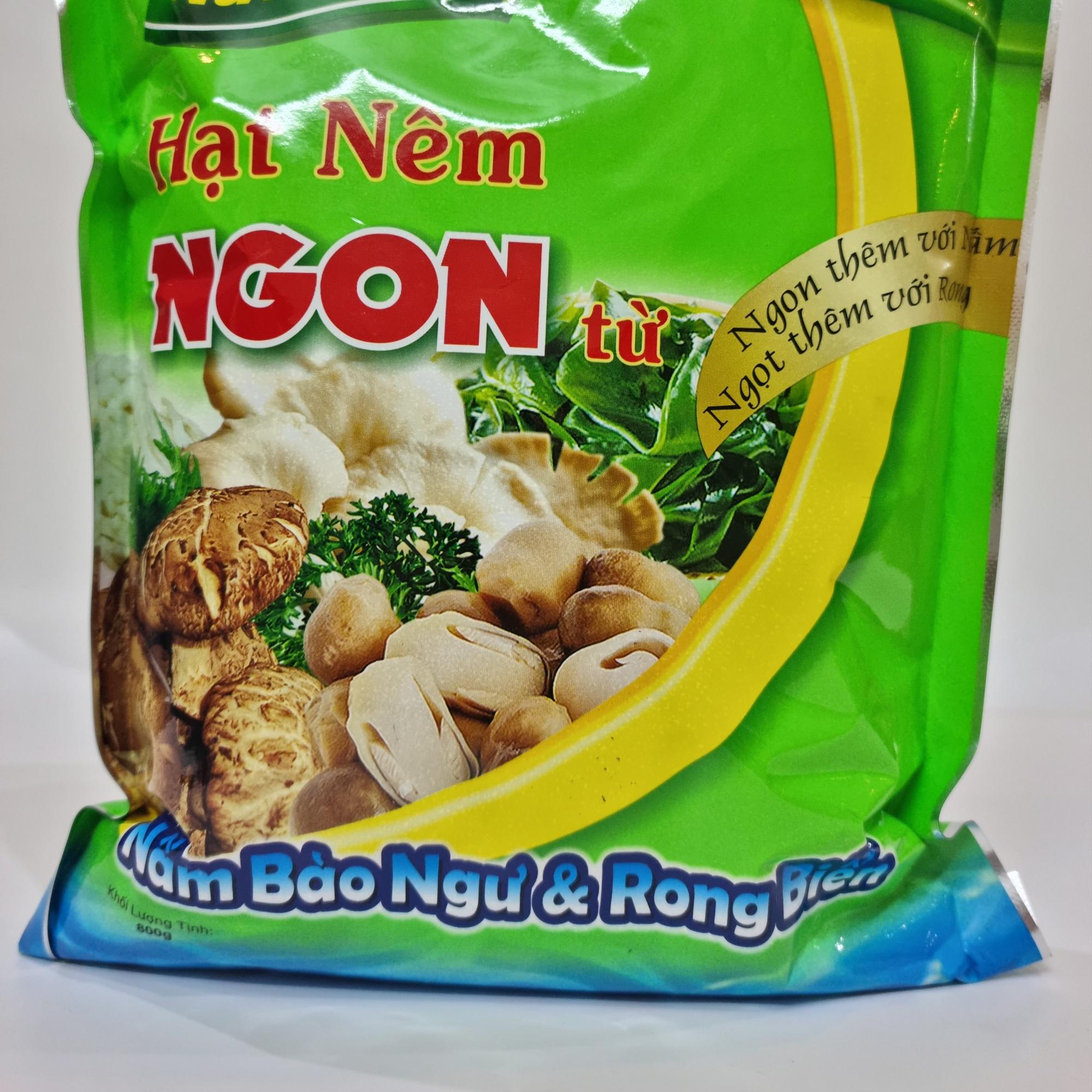 Hạt nêm Nấm bào ngư và Rong biển (2 kg/túi)-duoc-ban-tai-K&N Family