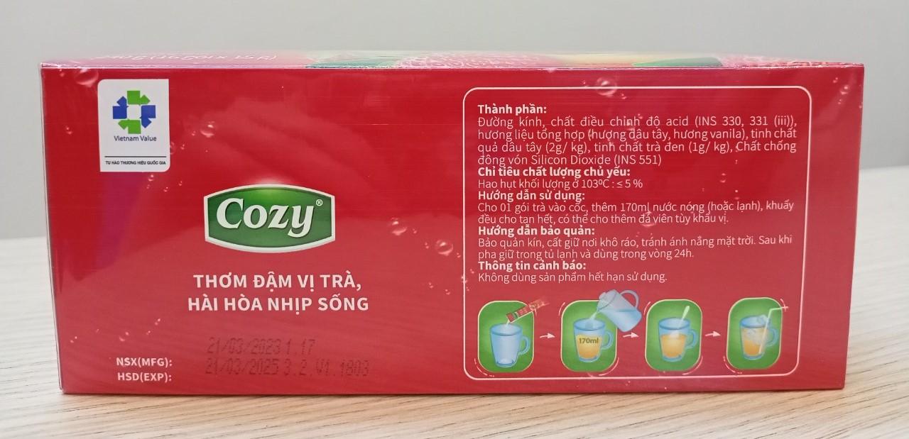 Trà Cozy hòa tan - Vị Dâu - 240g-duoc-ban-tai-K&N Family