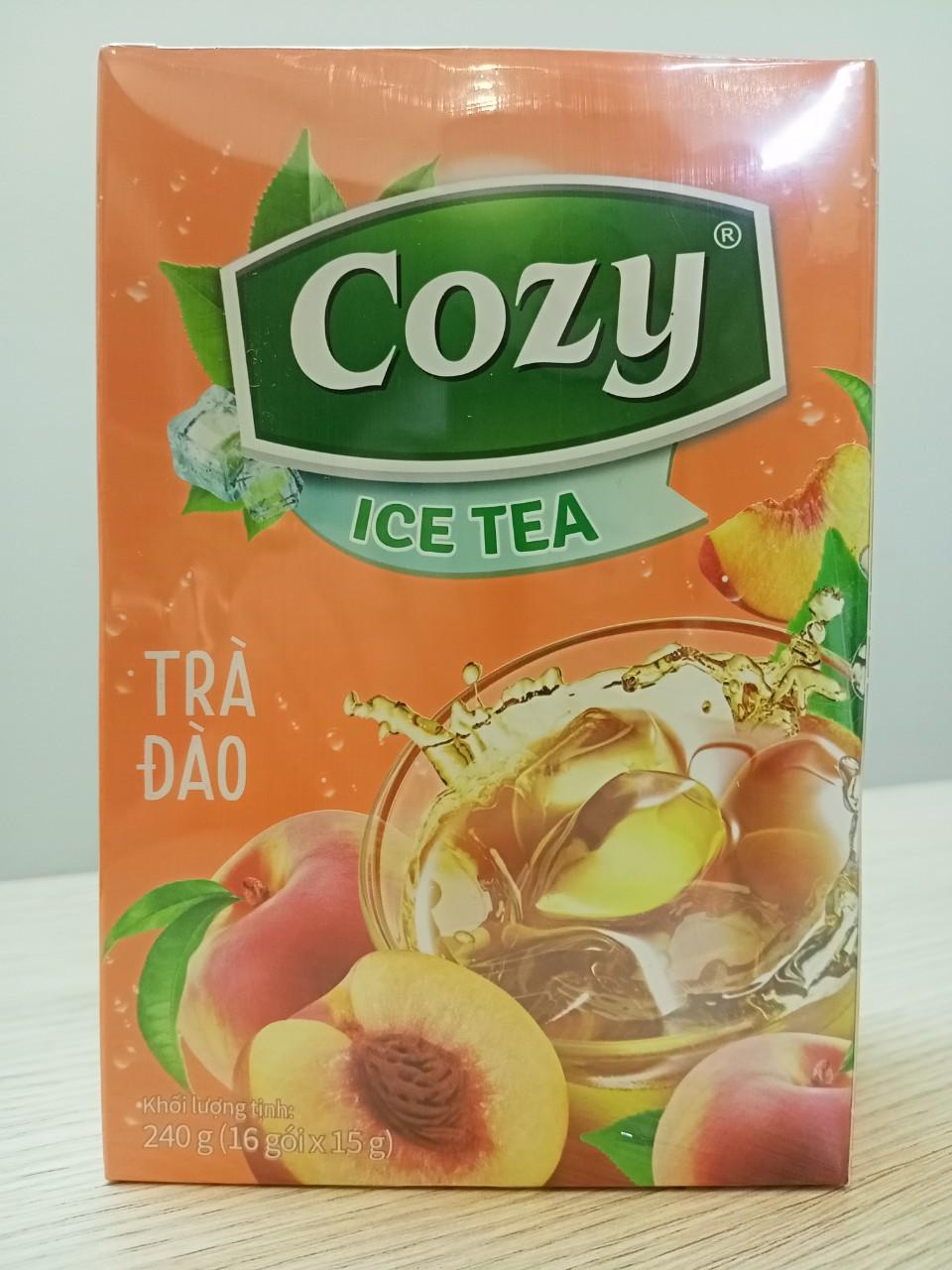 Trà Cozy hòa tan - Vị Đào - 240g-duoc-ban-tai-K&N Family