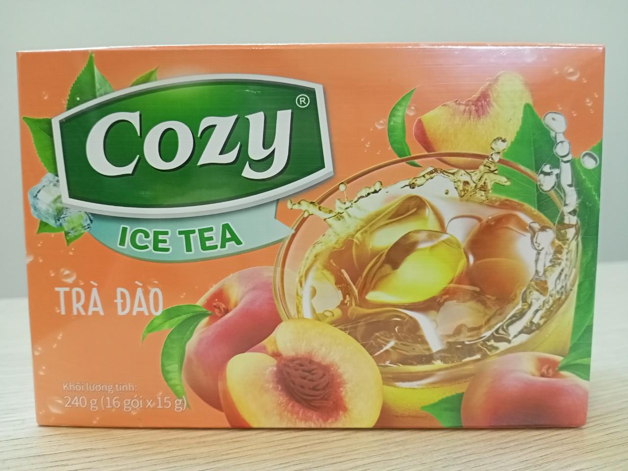 Trà Cozy hòa tan - Vị Đào - 240g-duoc-ban-tai-K&N Family